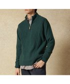 【ジェイ プレス/J.PRESS / MEN】の【Cash Lamb s Wool】ケーブルハーフジップ ニット グリーン系|ID: prp329100002886177 ipo3291000000028704084