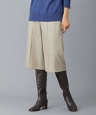 【ジェイ プレス/J.PRESS】の【洗える】フラノハンドウォッシュ キュロット パンツ ベージュ系|ID: prp329100002892376 ipo3291000000028417331