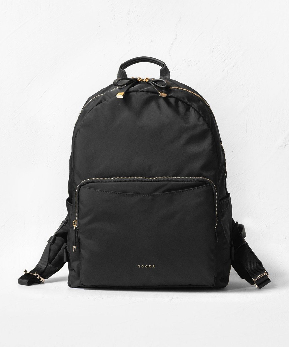 【トッカ/TOCCA】のLEGERE BACKPACK バックパック 人気、トレンドファッション・服の通販 founy(ファニー) 　ファッション　Fashion　レディースファッション　WOMEN　バッグ　Bag　クッション　Cushion　軽量　Lightweight　ショルダー　Shoulder　シンプル　Simple　財布　Wallet　ポケット　Pocket　メタル　Metal　リボン　Ribbon　リュクス　Luxe　リュック　Ruck Sack　ワーク　Work　ビジネス 仕事 通勤　Business　 other-1|ID: prp329100002898024 ipo3291000000028417364