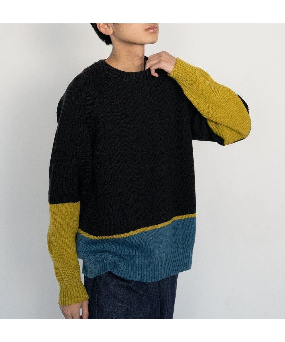 【コキュウ/COQ】の【UNISEX/ウール】MONTAGE BLOCK セーター 人気、トレンドファッション・服の通販 founy(ファニー) 　ファッション　Fashion　レディースファッション　WOMEN　トップス・カットソー　Tops/Tshirt　ニット　Knit Tops　畦　Ridge　コレクション　Collection　セーター　Sweater　バランス　Balance　防寒　Cold Protection　ユニセックス　Unisex　A/W・秋冬　Aw・Autumn/Winter・Fw・Fall-Winter　S/S・春夏　Ss・Spring/Summer　犬　Dog　夏　Summer　 other-1|ID: prp329100002904282 ipo3291000000024021643