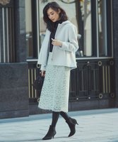 【組曲/KUMIKYOKU】の【KUMIKYOKU NAVY】ラッセルフラワーレース スカート 人気、トレンドファッション・服の通販 founy(ファニー) ファッション Fashion レディースファッション WOMEN スカート Skirt スカラップ Scalloped スリット Slit セットアップ Set Up ドレス Dress ヘムライン Hemline ラッセル Russell レース Race ワーク Work A/W・秋冬 Aw・Autumn/Winter・Fw・Fall-Winter 再入荷 Restock/Back In Stock/Re Arrival エレガント 上品 Elegant |ID:prp329100002907782