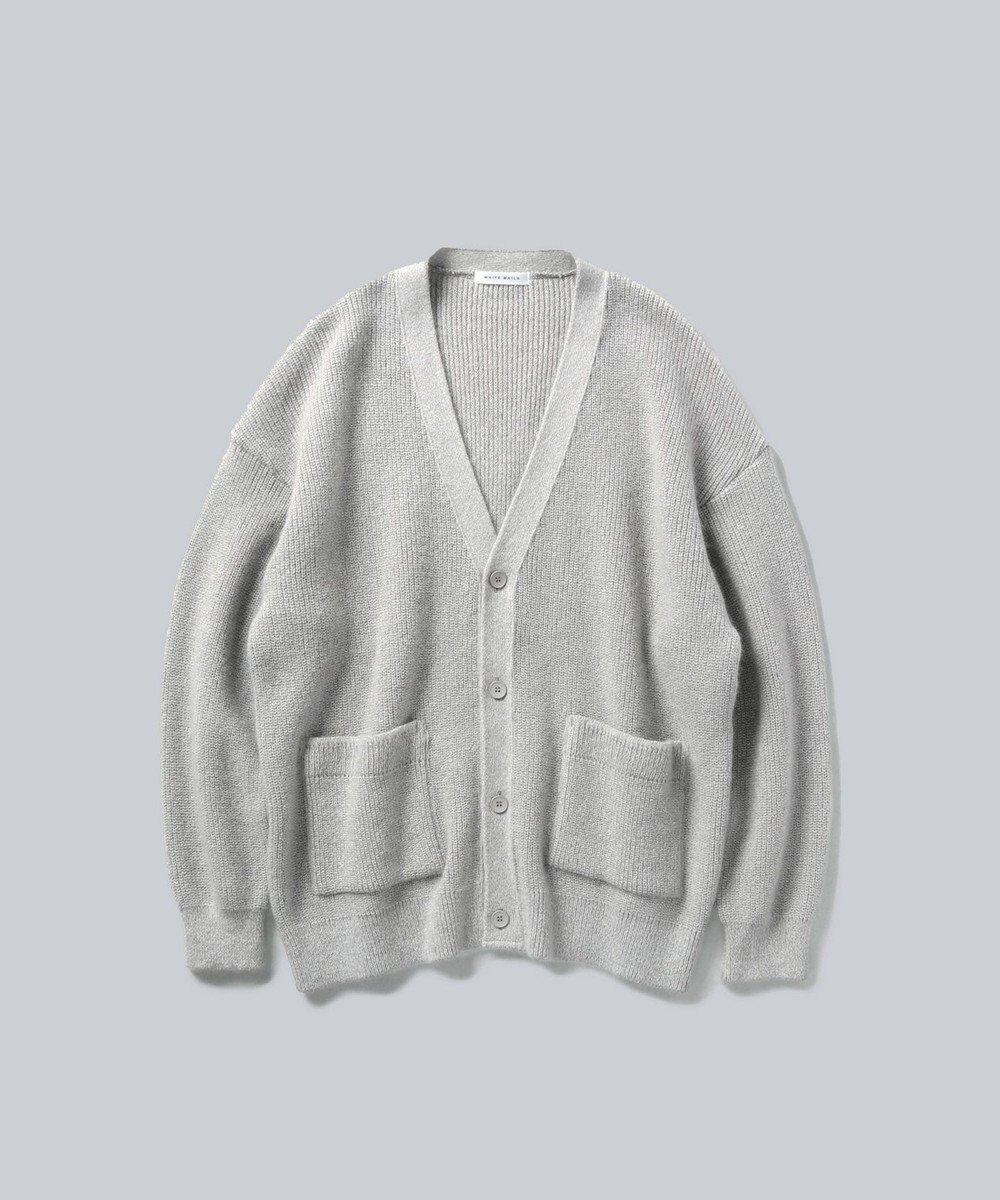 【ホワイトメイルズ/WHITE MAILS】の【UNISEX】WASHI MOHAIR RIB KNIT OVERSIZED カーディガン インテリア・キッズ・メンズ・レディースファッション・服の通販 founy(ファニー) 　ファッション　Fashion　レディースファッション　WOMEN　トップス・カットソー　Tops/Tshirt　ニット　Knit Tops　カーディガン　Cardigans　カーディガン　Cardigan　吸水　Water Absorption　抗菌　Antibacterial　軽量　Lightweight　なめらか　Smooth　パッチ　Patch　ポケット　Pocket　モヘア　Mohair　ユニセックス　Unisex　冬　Winter　A/W・秋冬　Aw・Autumn/Winter・Fw・Fall-Winter　S/S・春夏　Ss・Spring/Summer　夏　Summer　ライトグレー|ID: prp329100002907862 ipo3291000000028795208