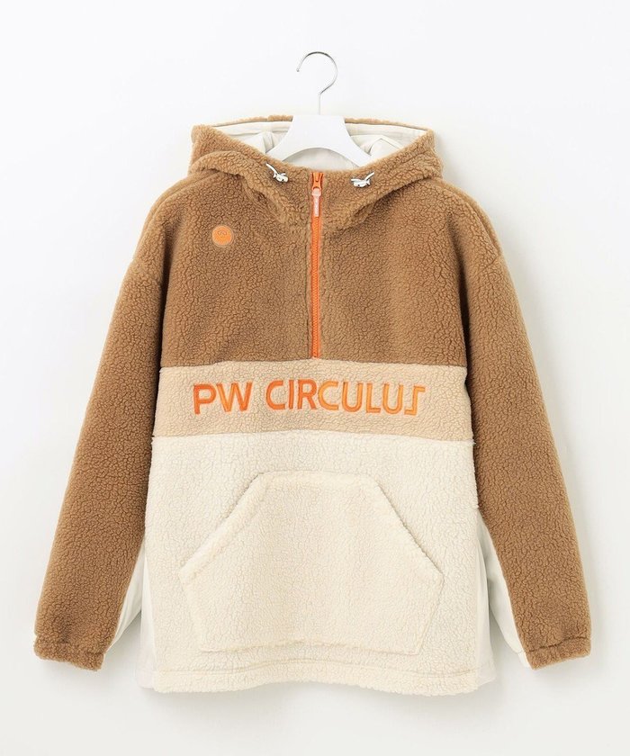 【ピーダブリュサーキュラス/PW CIRCULUS / MEN】の【MEN】【撥水/防風】ボア ハーフジップ フーデッド プルオーバー インテリア・キッズ・メンズ・レディースファッション・服の通販 founy(ファニー) https://founy.com/ ファッション Fashion メンズファッション MEN アウター Coats Outerwear/Men A/W・秋冬 Aw・Autumn/Winter・Fw・Fall-Winter コーティング Coating ジャケット Jacket ストレッチ Stretch ポケット Pocket |ID: prp329100002927220 ipo3291000000027400465