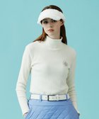 【23区 ゴルフ/NIJYUSANKU GOLF】の【WOMEN】【吸湿発熱】グランサーモ モックネック カットソー ホワイト系|ID: prp329100002930116 ipo3291000000028414874