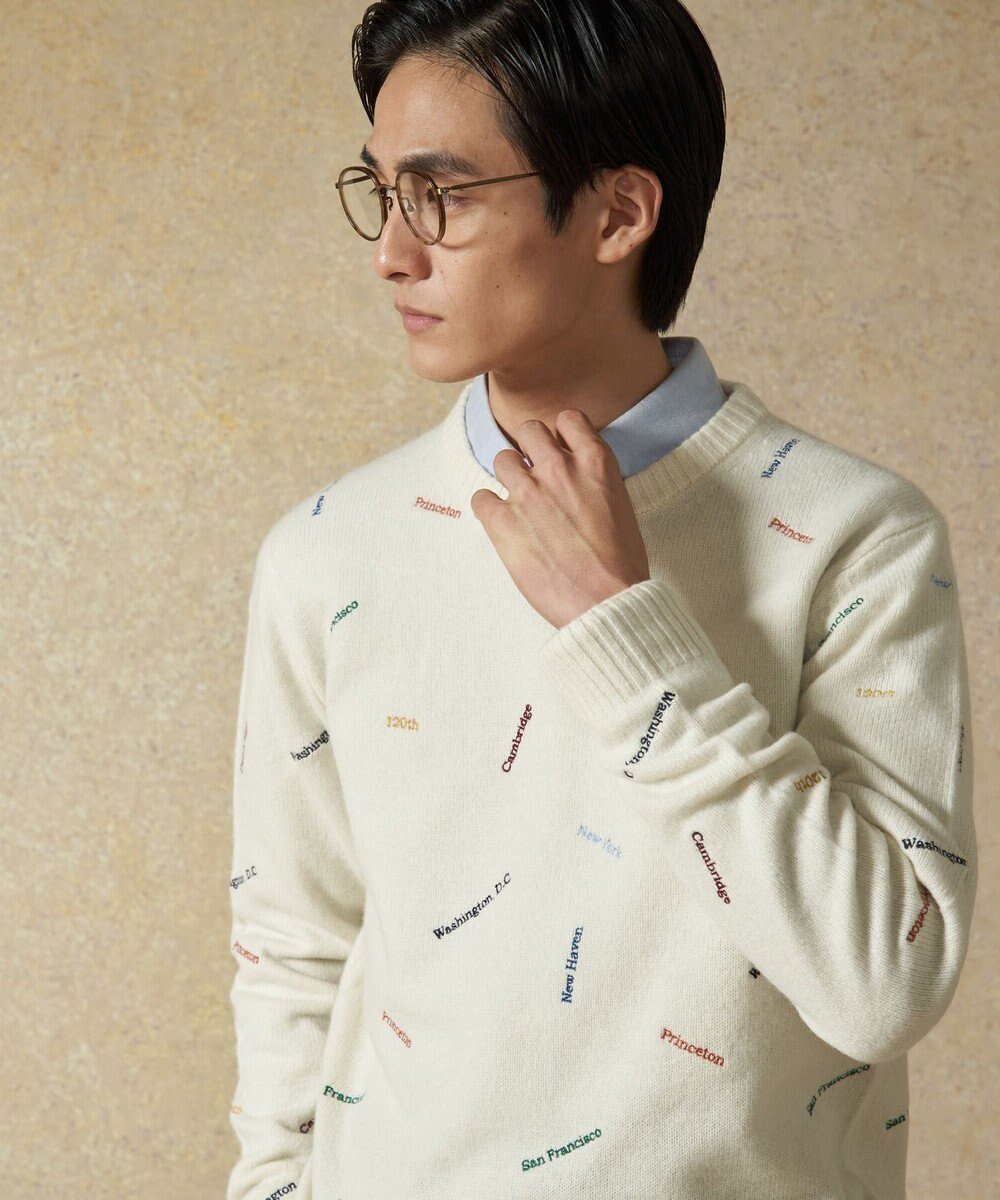 【ジェイ プレス/J.PRESS / MEN】の【120th Anniversary】Embroidery Knit 人気、トレンドファッション・服の通販 founy(ファニー) 　ファッション　Fashion　メンズファッション　MEN　トップス・カットソー　Tops/Tshirt/Men　ニット　Knit Tops　カシミヤ　Cashmere　セーター　Sweater　A/W・秋冬　Aw・Autumn/Winter・Fw・Fall-Winter　再入荷　Restock/Back In Stock/Re Arrival　 other-1|ID: prp329100002930150 ipo3291000000029437472