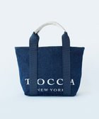 【トッカ/TOCCA】の【WEB&一部店舗限定】BIG TOCCA DENIM TOTE トートバッグ ネイビー系|ID:prp329100002937523