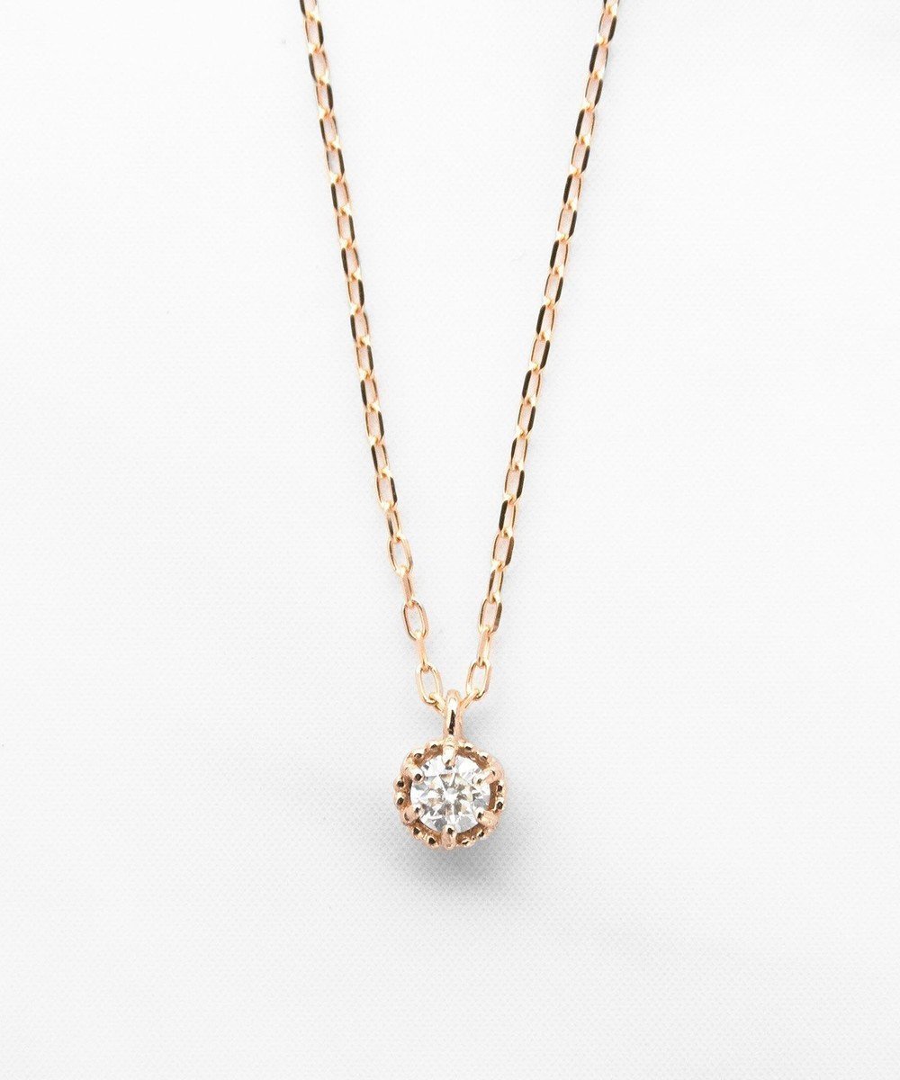 【トッカ/TOCCA】の【WEB限定】FLORA K18 DIAMOND NECKLACE K18 ダイヤモンド ネックレス 人気、トレンドファッション・服の通販 founy(ファニー) 　ファッション　Fashion　レディースファッション　WOMEN　ジュエリー　Jewelry　ネックレス　Necklaces　アクセサリー　Accessories　アンティーク　Antique　シンプル　Simple　ダイヤモンド　Diamond　チェーン　Chain　ネックレス　Necklace　フェミニン　Feminine　フォルム　Form　ポーチ　Pouch　モダン　Modern　ラウンド　Round　おすすめ　Recommend　 other-1|ID: prp329100002940415 ipo3291000000028415412