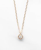 【トッカ/TOCCA】の【WEB限定】FLORA K10 DIAMOND NECKLACE K10 ダイヤモンド ネックレス ピンクゴールド系|ID:prp329100002940420