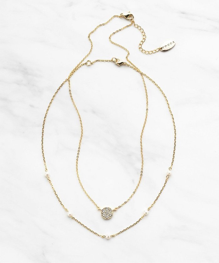 【トッカ/TOCCA】のDAHLIA LAYERED NECKLACE 淡水パール レイヤード ネックレス インテリア・キッズ・メンズ・レディースファッション・服の通販 founy(ファニー) https://founy.com/ ファッション Fashion レディースファッション WOMEN ジュエリー Jewelry ネックレス Necklaces おすすめ Recommend アクセサリー Accessories ギフト プレゼント Gift Present ネックレス Necklace パール Pearl ビジュー Bijou ポーチ Pouch エレガント 上品 Elegant |ID: prp329100002940461 ipo3291000000028414058