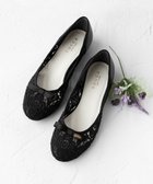 【トッカ/TOCCA】のTINY RIBBON FLATSHOES フラットシューズ ブラック系7|ID:prp329100002940477