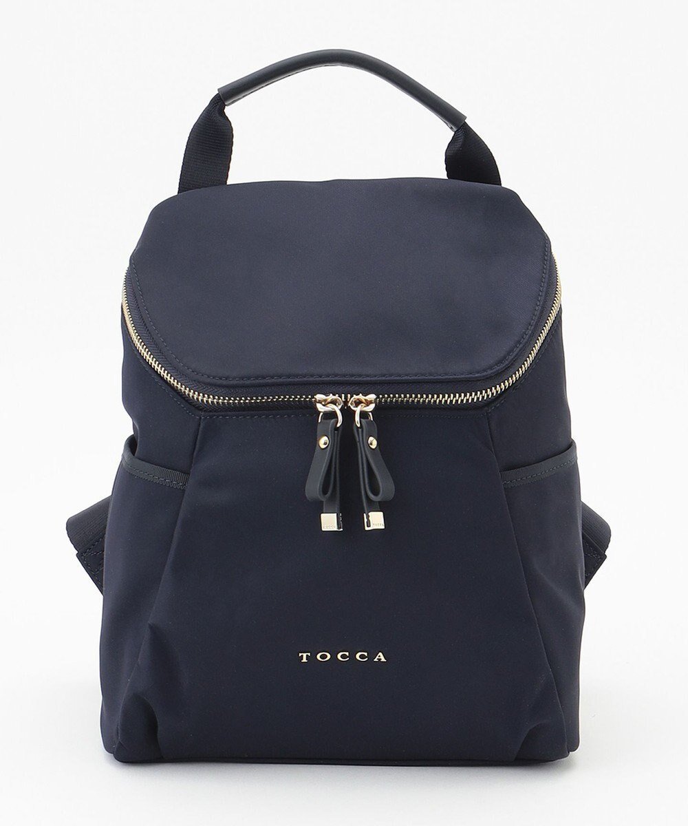 【トッカ/TOCCA】のTETRA BACKPACK M リュックサック M インテリア・キッズ・メンズ・レディースファッション・服の通販 founy(ファニー) 　ファッション　Fashion　レディースファッション　WOMEN　バッグ　Bag　コンパクト　Compact　財布　Wallet　ポケット　Pocket　リュック　Ruck Sack　再入荷　Restock/Back In Stock/Re Arrival　S/S・春夏　Ss・Spring/Summer　夏　Summer　2023春夏・S/S　Ss,Spring/Summer,2023　2023年　2023　ネイビー系|ID: prp329100002940492 ipo3291000000028110826