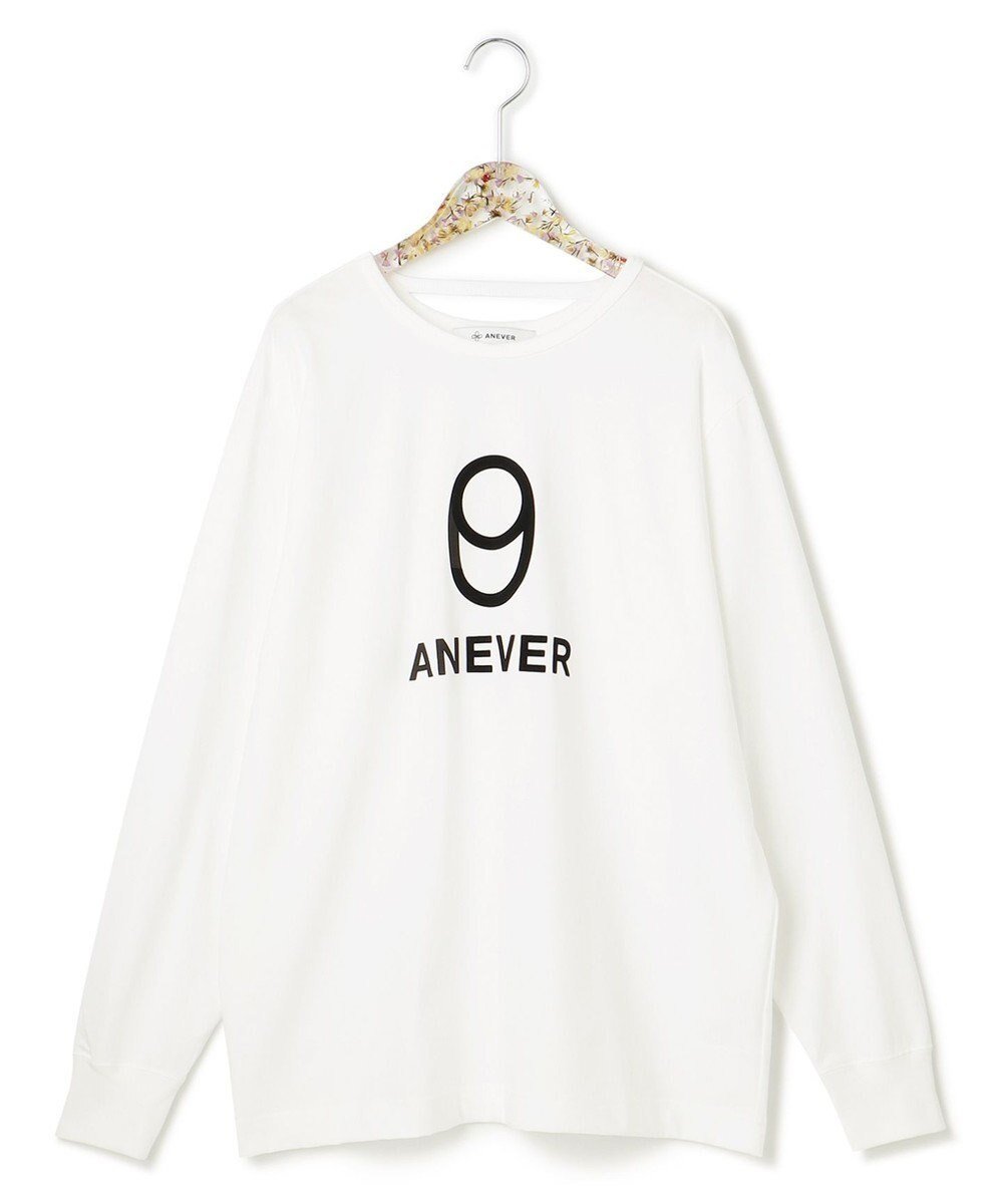 【アンエバー/ANEVER】の洗える【ビッグシルエット】09 フロッキープリント 長袖Tシャツ 人気、トレンドファッション・服の通販 founy(ファニー) 　ファッション　Fashion　レディースファッション　WOMEN　トップス・カットソー　Tops/Tshirt　シャツ/ブラウス　Shirts/Blouses　ロング / Tシャツ　T-Shirts　カットソー　Cut and Sewn　カットソー　Cut And Sew　ビッグ　Big　夏　Summer　S/S・春夏　Ss・Spring/Summer　洗える　Washable　A/W・秋冬　Aw・Autumn/Winter・Fw・Fall-Winter　長袖　Long Sleeve　 other-1|ID: prp329100002940530 ipo3291000000024022946