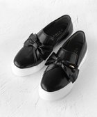 【トッカ/TOCCA】の【晴雨兼用】【軽量】NUANCE RIBBON SNEAKERS スニーカー 人気、トレンドファッション・服の通販 founy(ファニー) ファッション Fashion レディースファッション WOMEN アシンメトリー Asymmetry 厚底 Platforms クッション Cushion 抗菌 Antibacterial 軽量 Lightweight スニーカー Sneakers 雑誌 Magazine フェミニン Feminine プレート Plate メタル Metal リボン Ribbon リュクス Luxe ロマンティック Romantic 再入荷 Restock/Back In Stock/Re Arrival エレガント 上品 Elegant thumbnail ブラック系|ID: prp329100002940664 ipo3291000000028414114