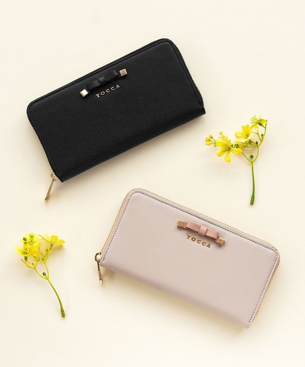 【トッカ/TOCCA】のTINY RIBBON LONGWALLET 長財布 人気、トレンドファッション・服の通販 founy(ファニー) 　ファッション　Fashion　レディースファッション　WOMEN　財布　Wallets　2023年　2023　2023春夏・S/S　Ss,Spring/Summer,2023　S/S・春夏　Ss・Spring/Summer　おすすめ　Recommend　ポケット　Pocket　メタル　Metal　リボン　Ribbon　リュクス　Luxe　ロマンティック　Romantic　夏　Summer　財布　Wallet　 other-1|ID: prp329100002940670 ipo3291000000028414209