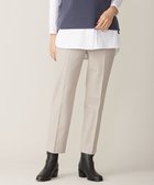 【ジェイ プレス/J.PRESS】の【洗える】2way thermoサキソニー テーパード パンツ ベージュ系|ID:prp329100002947979