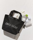 【23区 ゴルフ/NIJYUSANKU GOLF】の【UNISEX】【WEB限定】23KU GOLF カートバッグ 人気、トレンドファッション・服の通販 founy(ファニー) ファッション Fashion レディースファッション WOMEN バッグ Bag ゴルフ Golf ユニセックス Unisex おすすめ Recommend ギフト プレゼント Gift Present シンプル Simple ハンドバッグ Handbag ベーシック Basic thumbnail ブラック系|ID: prp329100002978346 ipo3291000000025713999