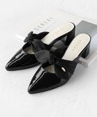 【トッカ/TOCCA】のRIBBON MULE SANDALS ミュールサンダル ブラック系|ID:prp329100002980740