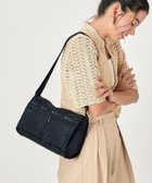 【レスポートサック/LeSportsac】のDELUXE SHOULDER SATCHEL/リサイクルドブラックJP リサイクルドブラックJP|ID:prp329100002993575