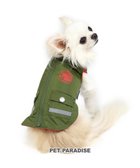 【ペットパラダイス/PET PARADISE / GOODS】の犬の服 犬 服 秋冬 J.PRESS ウィンド ベスト 【小型犬】 カーキ|ID: prp329100003007408 ipo3291000000029390801