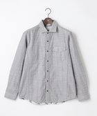 【ジョセフ アブード/JOSEPH ABBOUD / MEN】の【人気!1枚で2通りの着こなし】定番 リバーシブルシャツ ライトグレー系|ID:prp329100003029143