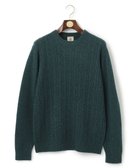 【ジェイ プレス/J.PRESS / MEN】の【WEB限定】ケーブルクルーネックニット グリーン系|ID: prp329100003040964 ipo3291000000029077106