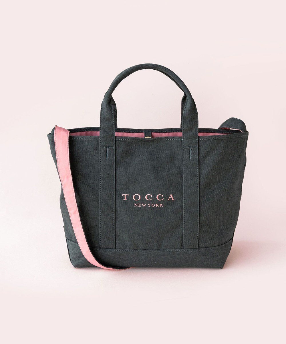 【トッカ/TOCCA】の【WEB&一部店舗限定】SANA TOTE M トートバッグ M 人気、トレンドファッション・服の通販 founy(ファニー) 　ファッション　Fashion　レディースファッション　WOMEN　バッグ　Bag　アウトドア　Outdoor　キャンバス　Canvas　シューズ　Shoes　スポーツ　Sports　ビビッド　Vivid　フラット　Flat　ポケット　Pocket　ラップ　Wrap　旅行　Travel　エレガント 上品　Elegant　 other-1|ID: prp329100003044569 ipo3291000000029141404