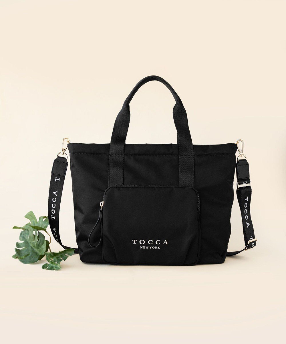 【トッカ/TOCCA】の【WEB&一部店舗限定】METRO NYLON TOTE L トートバッグ L 人気、トレンドファッション・服の通販 founy(ファニー) 　ファッション　Fashion　レディースファッション　WOMEN　バッグ　Bag　アウトドア　Outdoor　軽量　Lightweight　シューズ　Shoes　スポーツ　Sports　財布　Wallet　トラベル　Travel　フロント　Front　ベーシック　Basic　ポケット　Pocket　旅行　Travel　 other-1|ID: prp329100003046379 ipo3291000000026554151