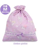 【マザーガーデン/Mother garden / KIDS】のマザーガーデン ユニコーン 巾着 大 《ハピネス柄》 -|ID: prp329100003048559 ipo3291000000029391089