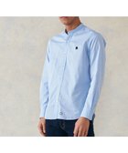 【ジェイ プレス/J.PRESS / MEN】の【WEB限定】ピンオックスバンドカラーバックブル シャツ サックスブルー系|ID: prp329100003052512 ipo3291000000029077155