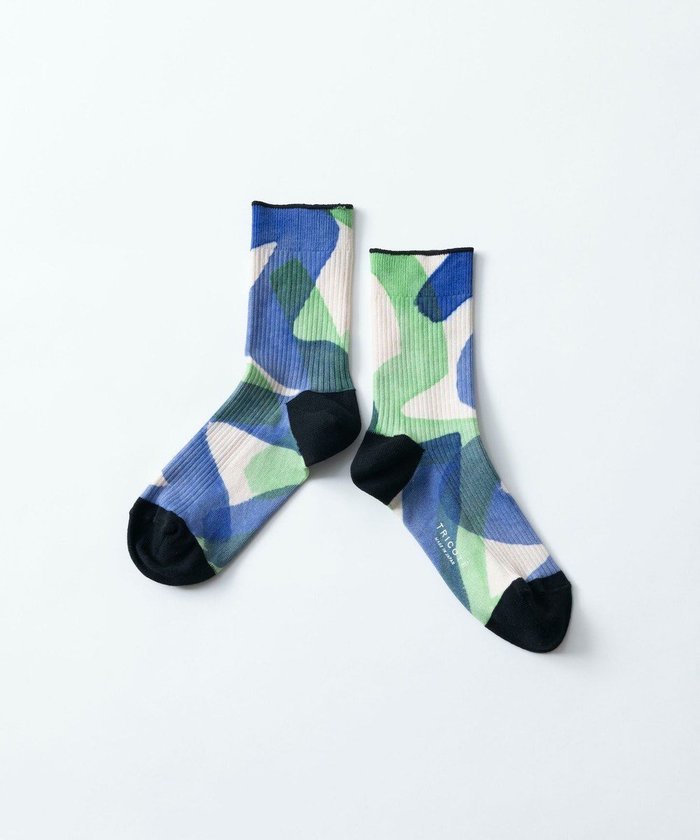 【トリコテ/Tricote】のPAINT LINK SOCKS/ペイントリンクソックス インテリア・キッズ・メンズ・レディースファッション・服の通販 founy(ファニー) https://founy.com/ ファッション Fashion レディースファッション WOMEN ソックス Socks レッグウェア Legwear おすすめ Recommend ソックス Socks タンブラー Tumbler プリント Print |ID: prp329100003058325 ipo3291000000028402820