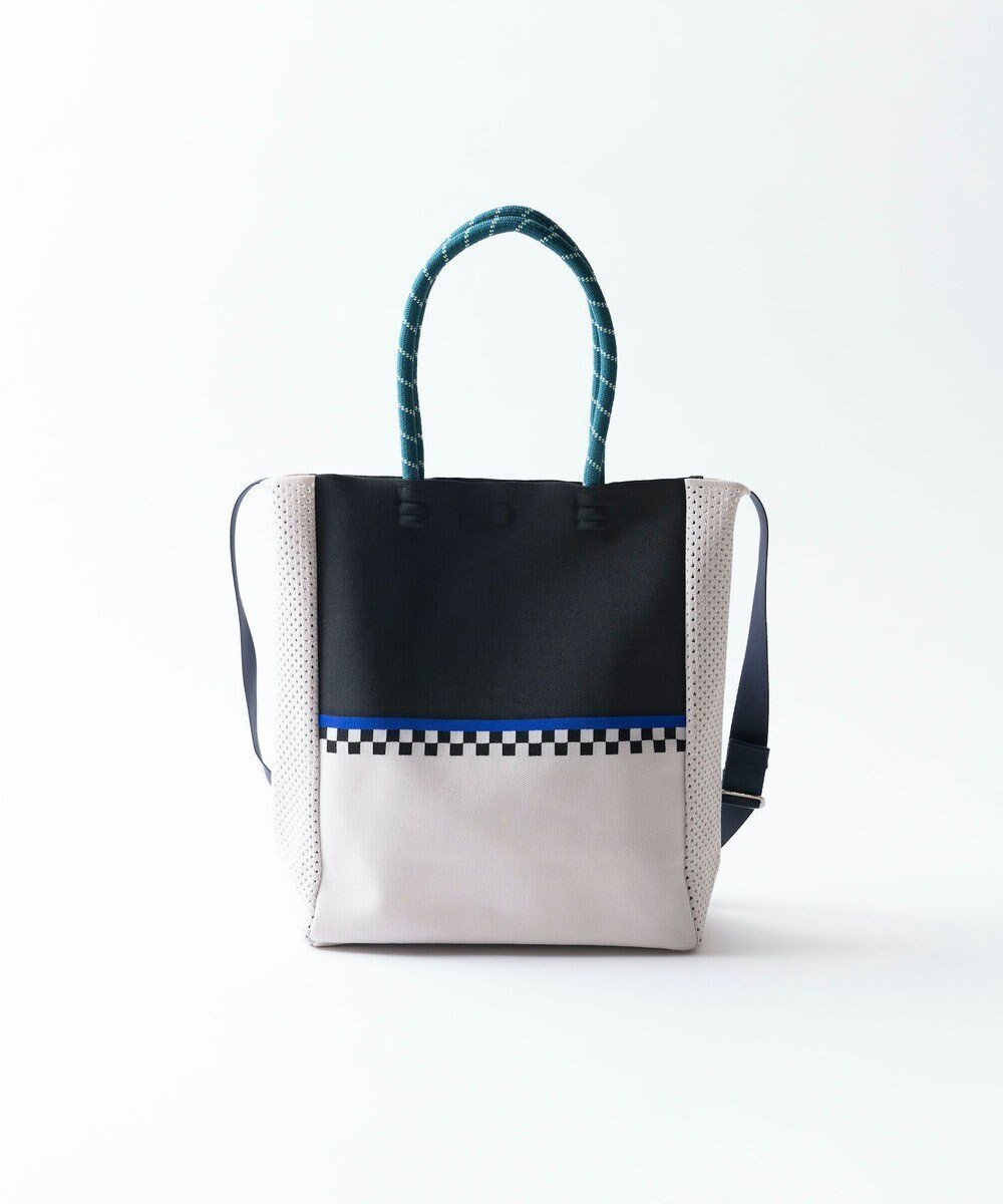 【トリコテ/Tricote】のCHECKER LINE 2WAY TOTE BAG/チェッカーライン2WAYトート 人気、トレンドファッション・服の通販 founy(ファニー) 　ファッション　Fashion　レディースファッション　WOMEN　バッグ　Bag　軽量　Lightweight　ショルダー　Shoulder　タンブラー　Tumbler　人気　Popularity　ポケット　Pocket　おすすめ　Recommend　ビジネス 仕事 通勤　Business　 other-1|ID: prp329100003069593 ipo3291000000028402851