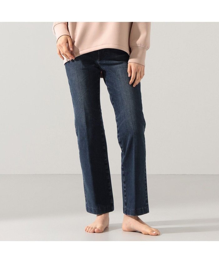 【チャコット/Chacott】のBallet Denim Smart Flare インテリア・キッズ・メンズ・レディースファッション・服の通販 founy(ファニー) https://founy.com/ ファッション Fashion レディースファッション WOMEN パンツ Pants インディゴ Indigo スキニー Skinny ストレッチ Stretch スラックス Slacks センター Center デニム Denim フィット Fit フレア Flare ポケット Pocket ミドル Middle レギュラー Regular おすすめ Recommend エレガント 上品 Elegant |ID: prp329100003080250 ipo3291000000028402558