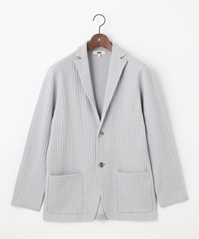 【ジョセフ アブード/JOSEPH ABBOUD / MEN】の【洗える】JOE COTTON使用 ニットジャケット インテリア・キッズ・メンズ・レディースファッション・服の通販 founy(ファニー) https://founy.com/ ファッション Fashion メンズファッション MEN トップス・カットソー Tops/Tshirt/Men ニット Knit Tops カーディガン Cardigans S/S・春夏 Ss・Spring/Summer カーディガン Cardigan ジャケット Jacket ストレッチ Stretch ヘリンボーン Herringbone 別注 Special Order 夏 Summer 春 Spring 洗える Washable |ID: prp329100003080285 ipo3291000000029077411