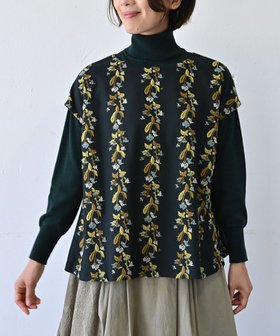 【ムーク/muuc】の〈保温&吸湿 ふんわり機能素材生地〉撫菜の花刺繍 ゆったりプルオーバー 人気、トレンドファッション・服の通販 founy(ファニー) ファッション Fashion レディースファッション WOMEN トップス・カットソー Tops/Tshirt シャツ/ブラウス Shirts/Blouses プルオーバー Pullover インナー Inner キャンバス Canvas タートルネック Turtleneck 手編み Hand Knitting パターン Pattern A/W・秋冬 Aw・Autumn/Winter・Fw・Fall-Winter S/S・春夏 Ss・Spring/Summer 夏 Summer |ID:prp329100003082757