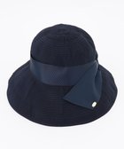 【トッカ/TOCCA】の【UV90%カット・吸水速乾・抗菌防臭・洗える・サイズ調整可】GROSGRAIN RIBON HAT 帽子 人気、トレンドファッション・服の通販 founy(ファニー) ファッション Fashion レディースファッション WOMEN 帽子 Hats 2024年 2024 2024春夏・S/S Ss,Spring/Summer,2024 S/S・春夏 Ss・Spring/Summer サマー Summer ベーシック Basic リュクス Luxe 吸水 Water Absorption 夏 Summer 帽子 Hat 抗菌 Antibacterial 洗える Washable thumbnail ネイビー系|ID: prp329100003096835 ipo3291000000025161865