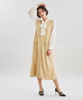 【グレース コンチネンタル/GRACE CONTINENTAL】 バックプリーツニットワンピース人気、トレンドファッション・服の通販 founy(ファニー) ファッション Fashion レディースファッション WOMEN ワンピース Dress ニットワンピース Knit Dresses S/S・春夏 Ss・Spring/Summer ハイネック High Neck プリーツ Pleats ベスト Vest 再入荷 Restock/Back In Stock/Re Arrival 夏 Summer 春 Spring |ID:prp329100003106977