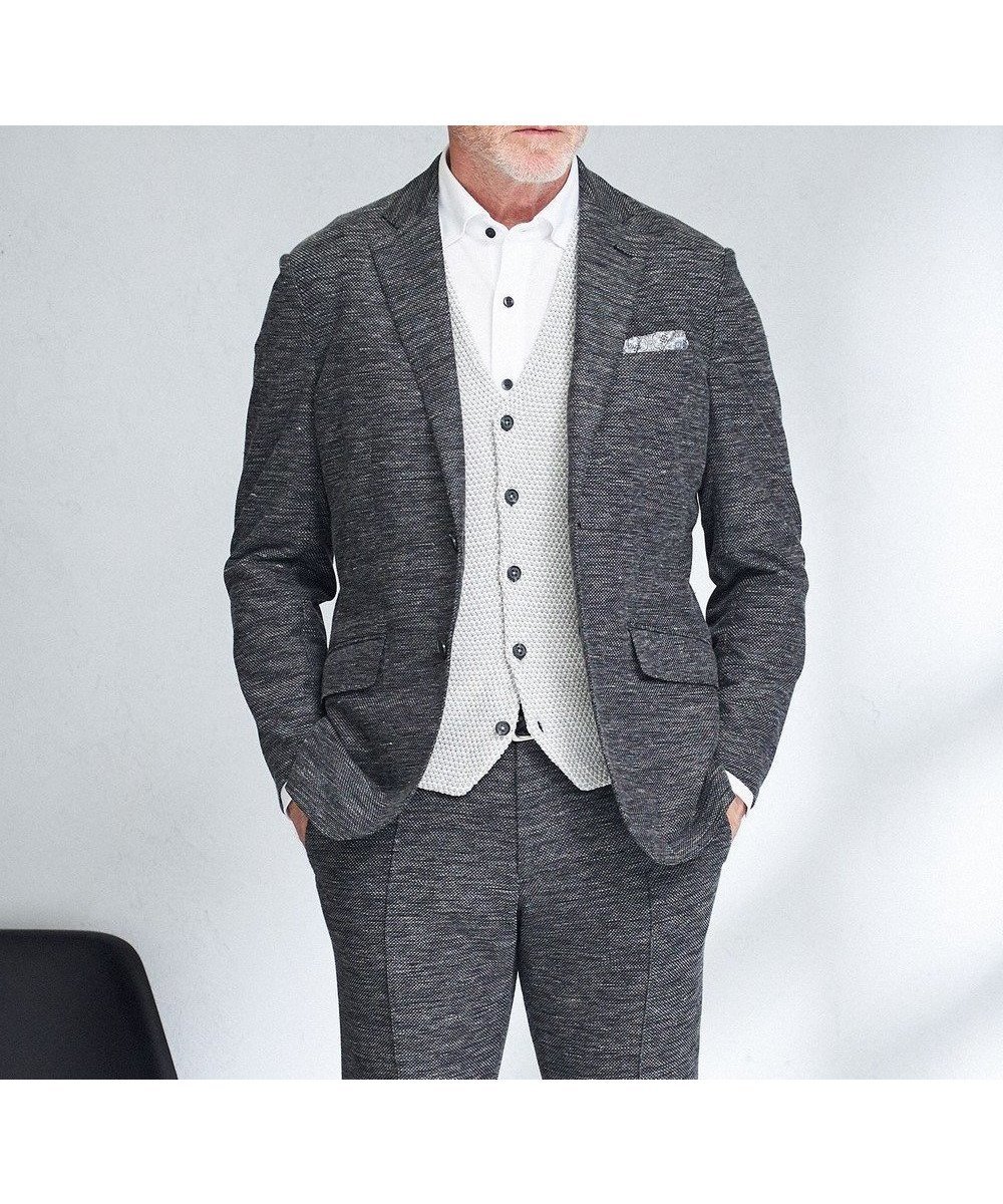 【ジョセフ アブード/JOSEPH ABBOUD / MEN】の【JAPAN FABRIC】ジャージー ジャケット 人気、トレンドファッション・服の通販 founy(ファニー) 　ファッション　Fashion　メンズファッション　MEN　アウター　Coats Outerwear/Men　テーラードジャケット　Tailored Jackets　春　Spring　ジャケット　Jacket　ジャージー　Jersey　ストレッチ　Stretch　ダブル　Double　フランス　France　プリント　Print　ポケット　Pocket　ミックス　Mix　リネン　Linen　S/S・春夏　Ss・Spring/Summer　夏　Summer　 other-1|ID: prp329100003106999 ipo3291000000029077604