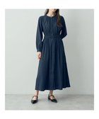 【イェッカ ヴェッカ/YECCA VECCA】のギャザーワンピース Navy|ID: prp329100003131371 ipo3291000000028329810