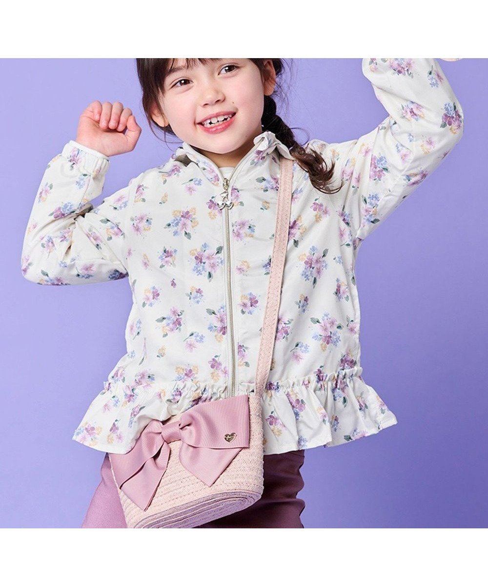 【エニファム/any FAM / KIDS】のフード取り外し 総柄 ブルゾン 人気、トレンドファッション・服の通販 founy(ファニー) 　ファッション　Fashion　キッズファッション　KIDS　アウター　Coat Outerwear /Kids　S/S・春夏　Ss・Spring/Summer　ジャケット　Jacket　ブルゾン　Blouson　プリント　Print　ペプラム　Peplum　ポケット　Pocket　メッシュ　Mesh　夏　Summer　春　Spring　 other-1|ID: prp329100003131454 ipo3291000000026715675