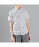 【ジョゼフ オム/JOSEPH HOMME / MEN】の【WEB限定商品】80/2 オックスウイング 半袖シャツ ライトグレー系|ID:prp329100003137406