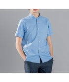 【ジョゼフ オム/JOSEPH HOMME / MEN】の【WEB限定商品】80/2 オックスウイング 半袖シャツ スカイブルー系|ID:prp329100003137406