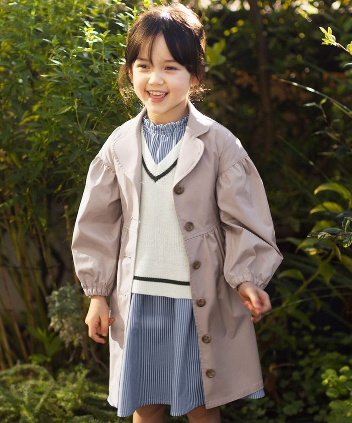 【エニファム/any FAM / KIDS】のトレンチコート インテリア・キッズ・メンズ・レディースファッション・服の通販 founy(ファニー) https://founy.com/ ファッション Fashion キッズファッション KIDS アウター Coat Outerwear /Kids S/S・春夏 Ss・Spring/Summer ジャケット Jacket セレモニー Ceremony トレンチ Trench ポケット Pocket エレガント 上品 Elegant 人気 Popularity 夏 Summer 春 Spring |ID: prp329100003141003 ipo3291000000029390558