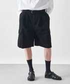 【ジョゼフ ストゥディオ/JOSEPH STUDIO / MEN】の【洗える】シャドウデニム ショートパンツ ブラック系|ID: prp329100003145881 ipo3291000000028327747