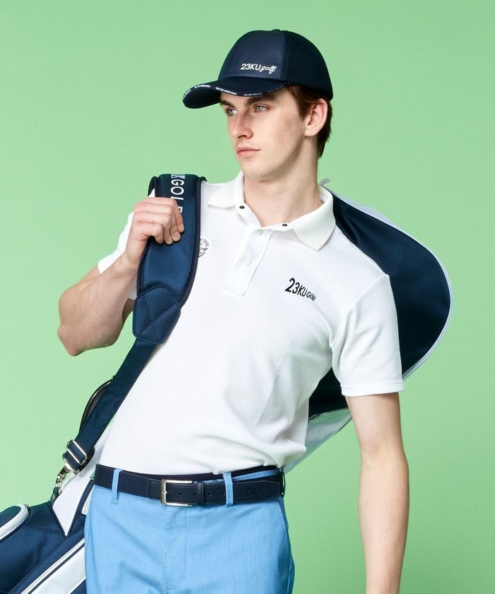 【23区 ゴルフ/23区GOLF / MEN】の【MEN】ハニカムカノコ半袖ポロシャツ インテリア・キッズ・メンズ・レディースファッション・服の通販 founy(ファニー) https://founy.com/ ファッション Fashion メンズファッション MEN トップス・カットソー Tops/Tshirt/Men シャツ Shirts ポロシャツ Polo Shirts 2023年 2023 2023春夏・S/S Ss,Spring/Summer,2023 ゴルフ Golf S/S・春夏 Ss・Spring/Summer インナー Inner ストレッチ Stretch スポーティ Sporty ダブル Double ベーシック Basic ポロシャツ Polo Shirt 半袖 Short Sleeve 吸水 Water Absorption 夏 Summer 定番 Standard 春 Spring |ID: prp329100003145891 ipo3291000000029076867