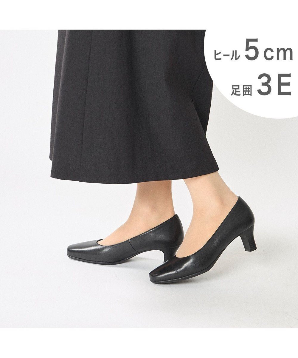 【イング/ing】のing 【5cmヒール】ブラックパンプス 人気、トレンドファッション・服の通販 founy(ファニー) 　ファッション　Fashion　レディースファッション　WOMEN　クッション　Cushion　シューズ　Shoes　トレンド　Trend　定番　Standard　バランス　Balance　フォーマル　Formal　ベーシック　Basic　日本製　Made In Japan　エレガント 上品　Elegant　 other-1|ID: prp329100003147970 ipo3291000000025937357