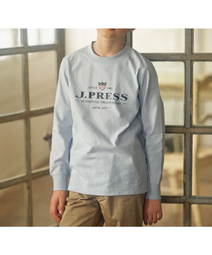 【ジェイ プレス/J.PRESS / KIDS】の【110-130cm】USAハウスロゴ ロングTシャツ インテリア・キッズ・メンズ・レディースファッション・服の通販 founy(ファニー) https://founy.com/ ファッション Fashion キッズファッション KIDS トップス・カットソー Tops/Tees/Kids S/S・春夏 Ss・Spring/Summer カットソー Cut And Sew シンプル Simple ロング Long 夏 Summer 定番 Standard 春 Spring 長袖 Long Sleeve |ID: prp329100003148098 ipo3291000000029389698