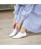 【イング/ing】のing 【WEB限定】ゴム紐レースアップシューズ 人気、トレンドファッション・服の通販 founy(ファニー) ファッション Fashion レディースファッション WOMEN クッション Cushion シューズ Shoes スクエア Square スリッポン Slip-Ons ソックス Socks トレンド Trend ドレス Dress バランス Balance フラット Flat ベーシック Basic リラックス Relax おすすめ Recommend 日本製 Made In Japan ビジネス 仕事 通勤 Business thumbnail ホワイト|ID: prp329100003153461 ipo3291000000026330112