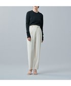 【アンクレイヴ/uncrave】のストレッチカラーツイル テーパードパンツ エクリュ|ID: prp329100003159421 ipo3291000000028400540