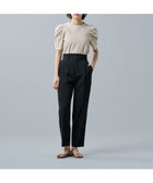 【アンクレイヴ/uncrave】のストレッチカラーツイル テーパードパンツ ブラック|ID: prp329100003159421 ipo3291000000028400542