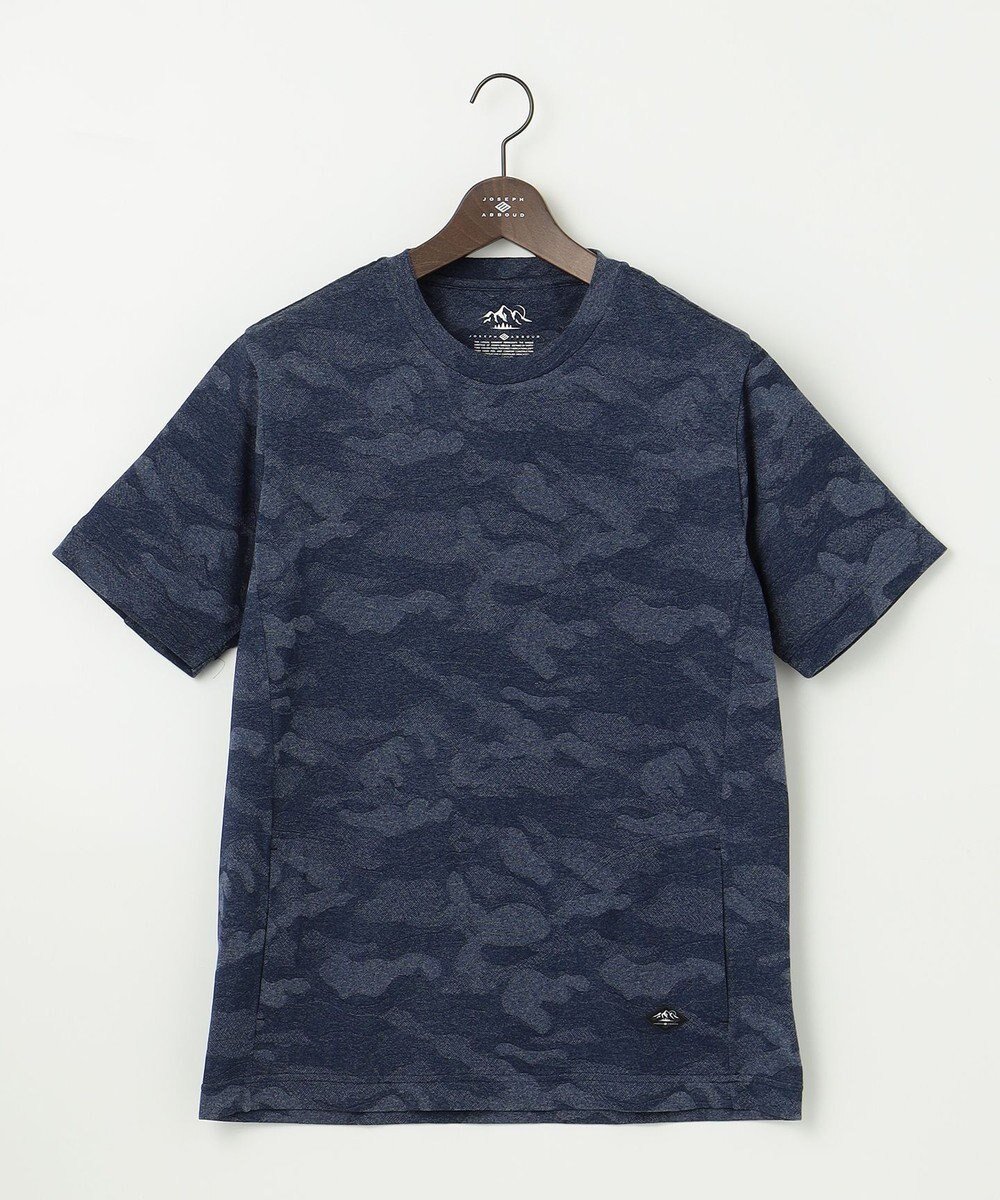 【ジョセフ アブード マウンテン/JOSEPH ABBOUD MOUNTAIN】の【UNISEX】ドライタッチ クールスキンカモTシャツ インテリア・キッズ・メンズ・レディースファッション・服の通販 founy(ファニー) 　ファッション　Fashion　レディースファッション　WOMEN　トップス・カットソー　Tops/Tshirt　シャツ/ブラウス　Shirts/Blouses　ロング / Tシャツ　T-Shirts　カットソー　Cut and Sewn　S/S・春夏　Ss・Spring/Summer　ユニセックス　Unisex　カットソー　Cut And Sew　グラデーション　Gradation　ストレッチ　Stretch　ポケット　Pocket　ループ　Loop　レギュラー　Regular　夏　Summer　春　Spring　軽量　Lightweight　ブルー系7|ID: prp329100003160246 ipo3291000000027746173